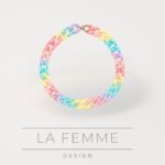 Conjunto Brisa Lovers | Gargantilha e Pulseira Artística Multicolor