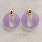 Brincos Chic Lovers | Geometria em Acrílico & Aço Inoxidável - Image 4