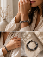 Pulseira de Malha Grossa | Dourada ou Prateada - Image 4