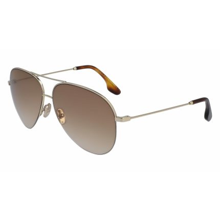 Óculos de Sol Femininos Victoria Beckham VB90S-702 Ø62 mm | Dourado | UV400