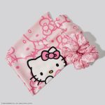 Conjunto de Fronha de Cetim + Scrunchie Hello Kitty x Kitsch | Edição Rosa - Image 6