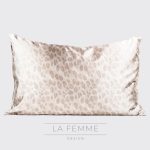 Fronha de Cetim | Leopardo | Standard | 26" x 19"| - Image 4