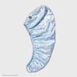 Toalha de Cabelo Envolta em Cetim | Kitsch x Bridgerton | Toile de Blue - Image 5