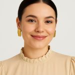 Brincos Liana | Aço Inoxidável Banhado a Ouro - Image 3