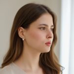 Brincos Serenity | Prata Reciclada com Pérola de Água Doce e Cristais - Image 3