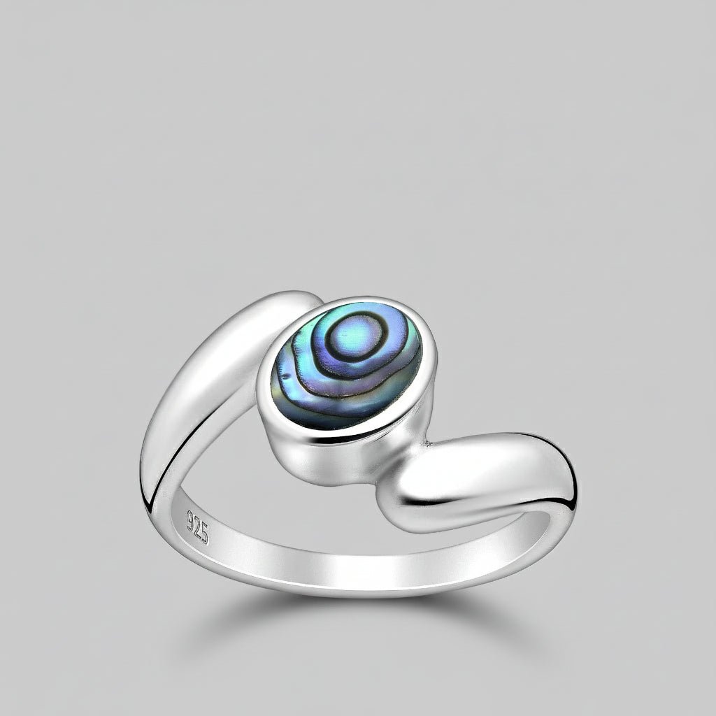 la-moda-me-rings-54-ring-galaxy-1176606453.jpg Anel Galaxy | Prata 925 com Madrepérola Abalone - Image 1