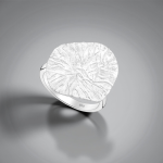 Anel Touch | Prata 925 Reciclada com Acabamento Mate