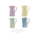 Jarro de Grés para Festas | 1,5L | Amarelo | Verde | Azul | Rosa & Lilás