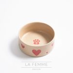 Conjunto de 2 Tigelas para Animais de Estimação | Cozy Hearts | 14 cm | 16,5 cm - Image 2