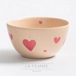 Tigela de Grés Cozy Hearts | 16 cm | 700 ml