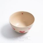 Tigela de Grés Cozy Hearts | 16 cm | 700 ml - Image 3