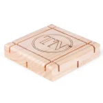 Saboneteira de Madeira Quadrada| Design Natural - Image 2