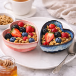 Tigela de Cerâmica em Coração Heart Lovers| Tons Pastéis - Image 2